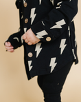 Load image into Gallery viewer, Black Bolts Shacket
