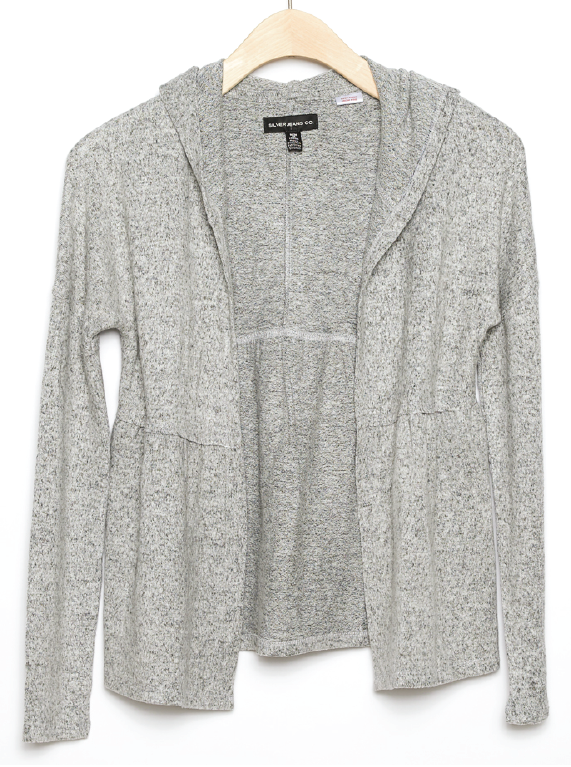 GIRL'S HOODED CARDIGAN