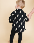 Load image into Gallery viewer, Black Bolts Shacket
