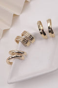 Load image into Gallery viewer, MULTI CLASSIC HOOP TRIO EARRINGS
