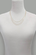 Load image into Gallery viewer, TRIPLE LAYER CHAIN NECKLACE
