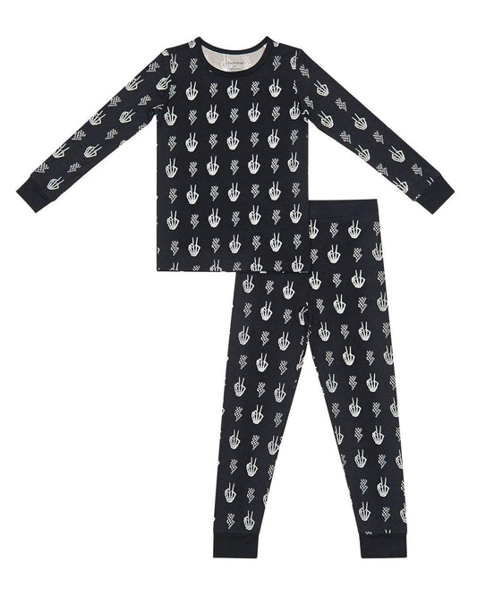 Skelly Vibes Bamboo Toddler & Kids Two Piece Set