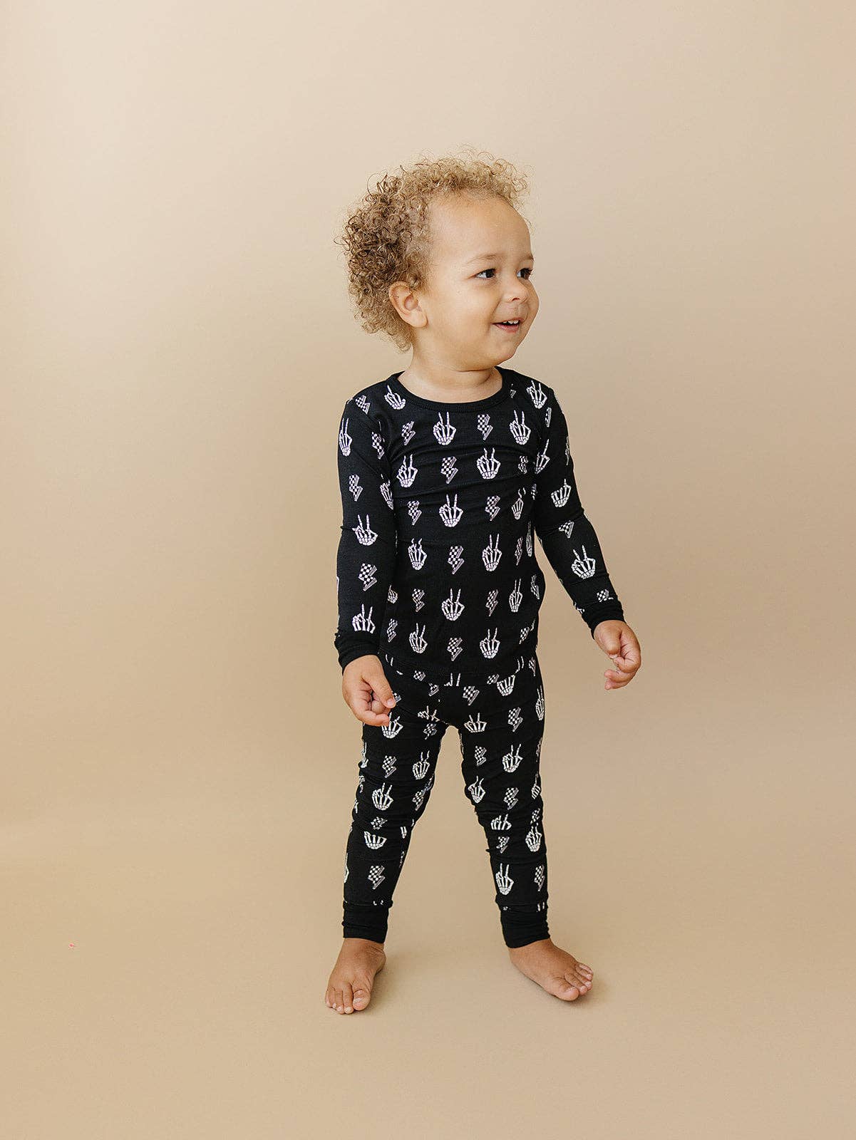 Skelly Vibes Bamboo Toddler & Kids Two Piece Set