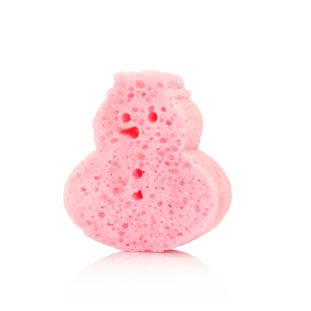 Snowman Buffer-White Rose