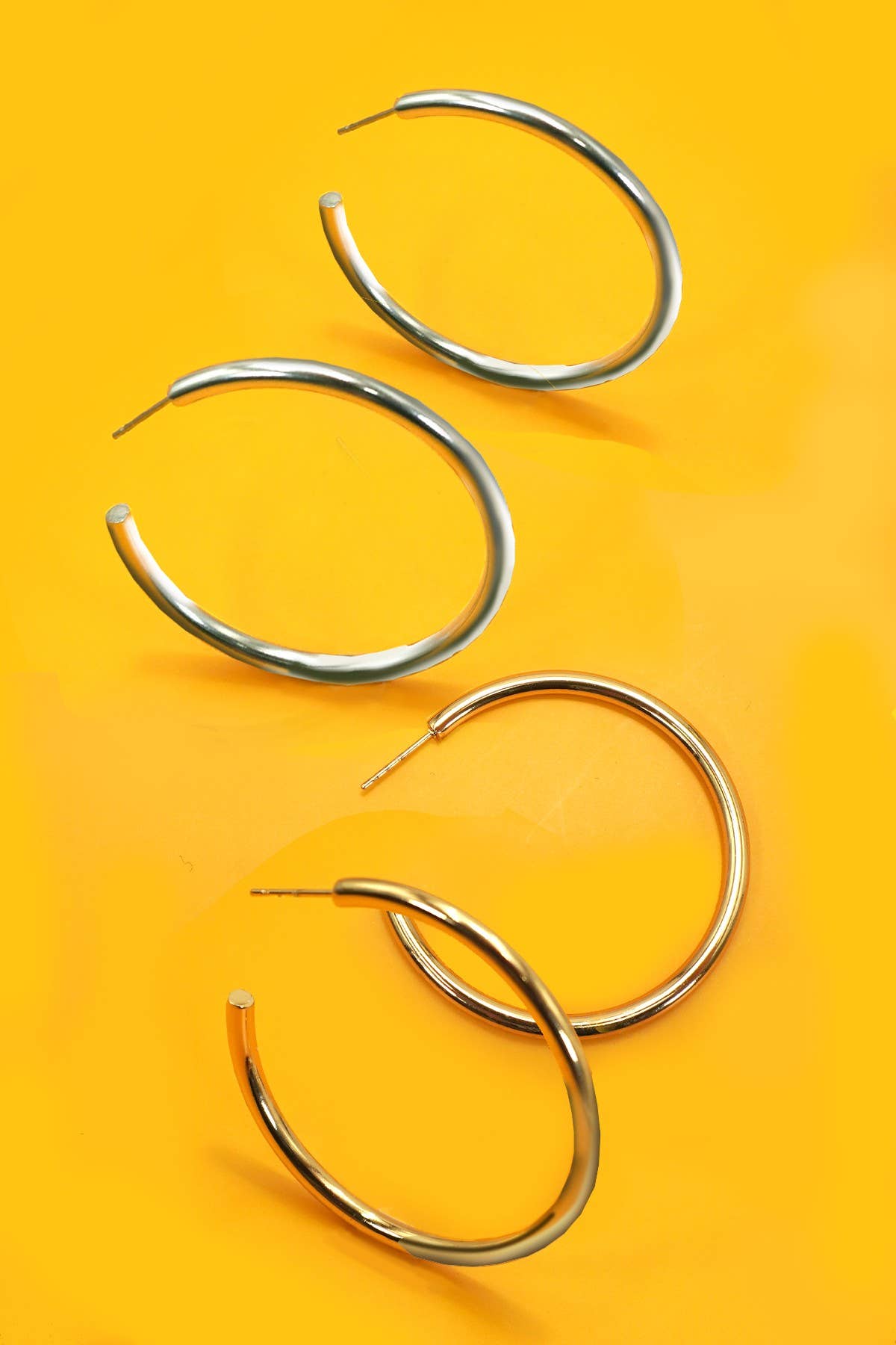 18K Stainless Steel Hoop