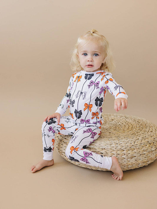 Spooky Bows Two Piece Set