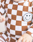 Load image into Gallery viewer, Copper Checkered Smiley Lounge Set
