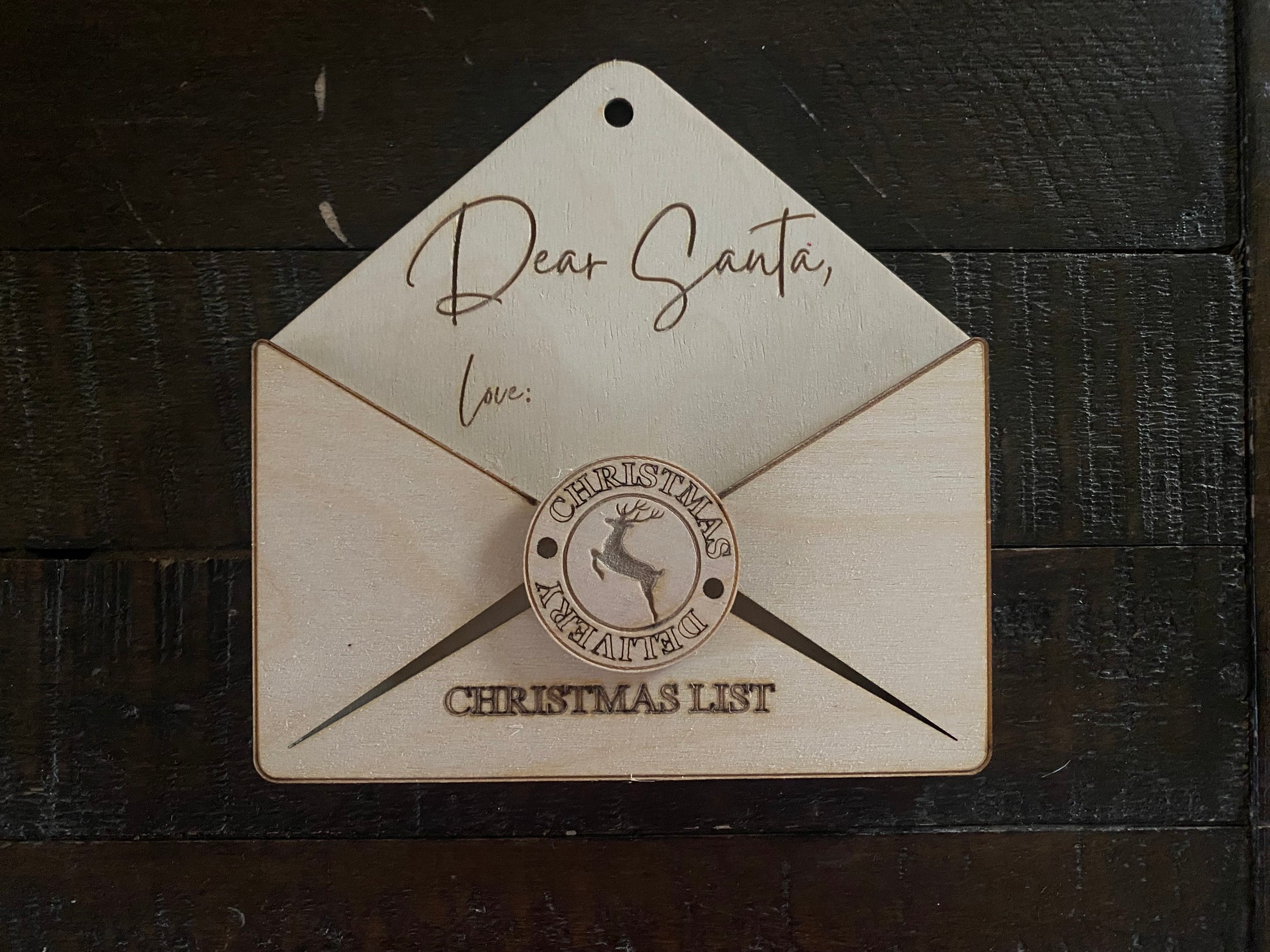 Dear Santa - Christmas List