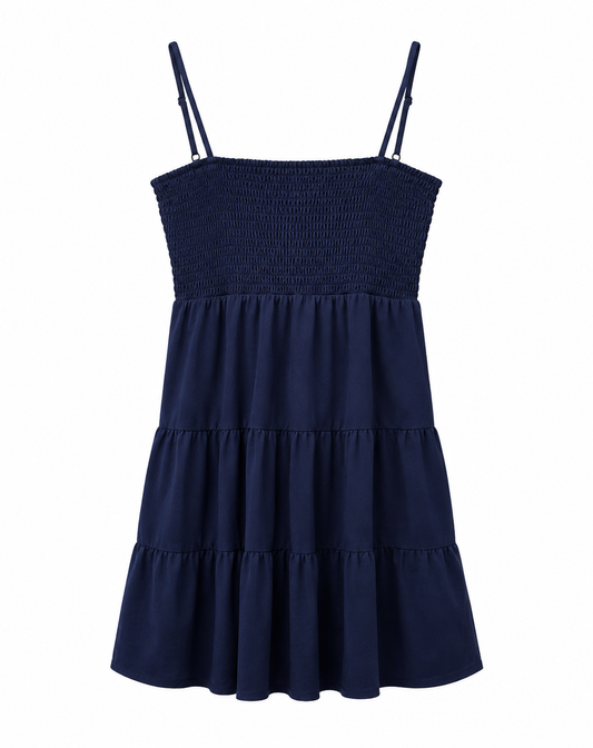 Smocked Mini Dress