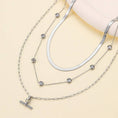 Load image into Gallery viewer, STAINLESS STEEL LAYERED NECKLACE SET
