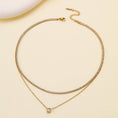 Load image into Gallery viewer, 18K STAINLESS STEEL LAYERED NECKLACE
