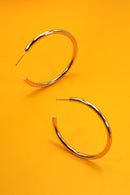 18K Stainless Steel Hoop
