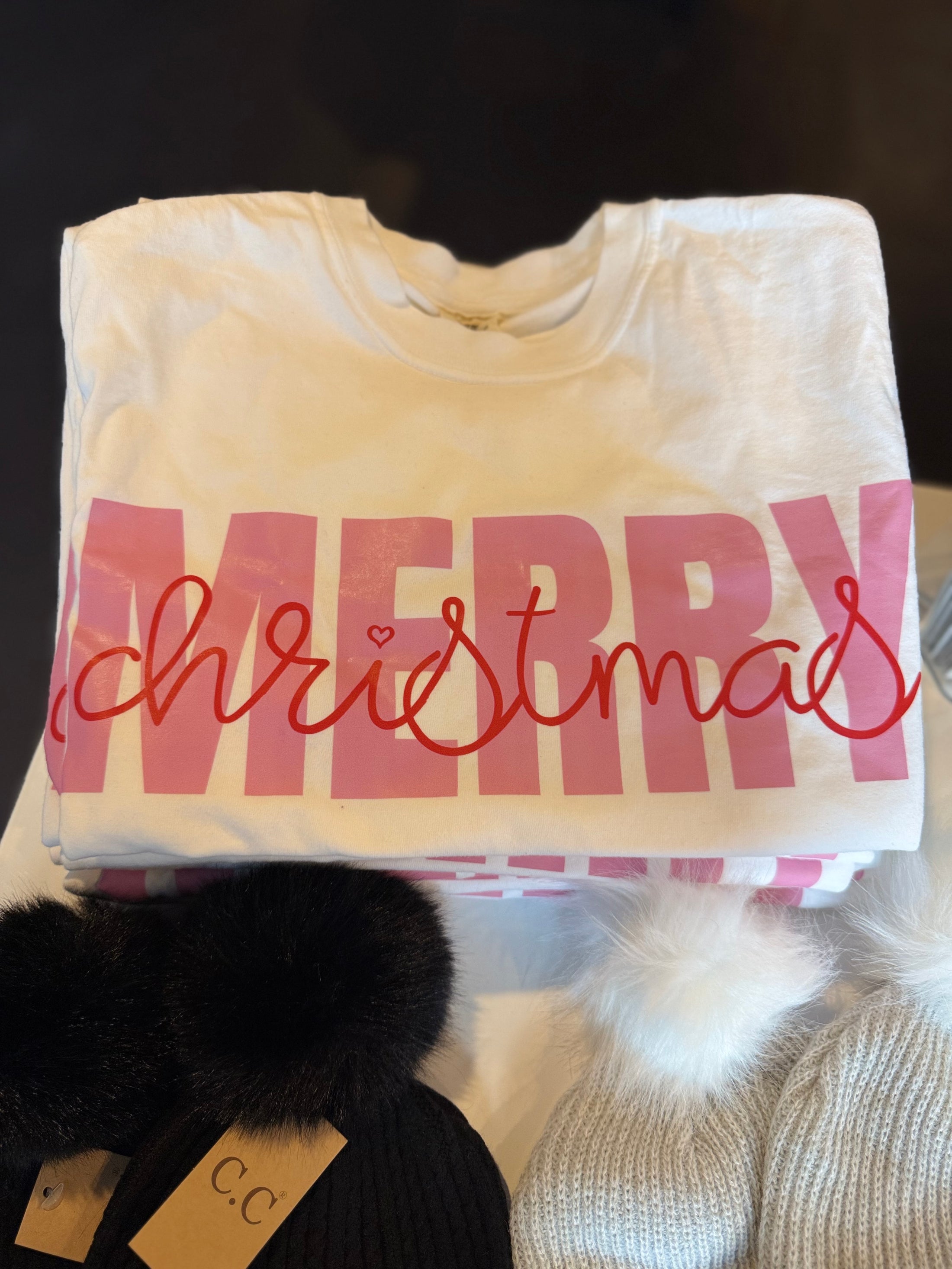 Merry Christmas Pink