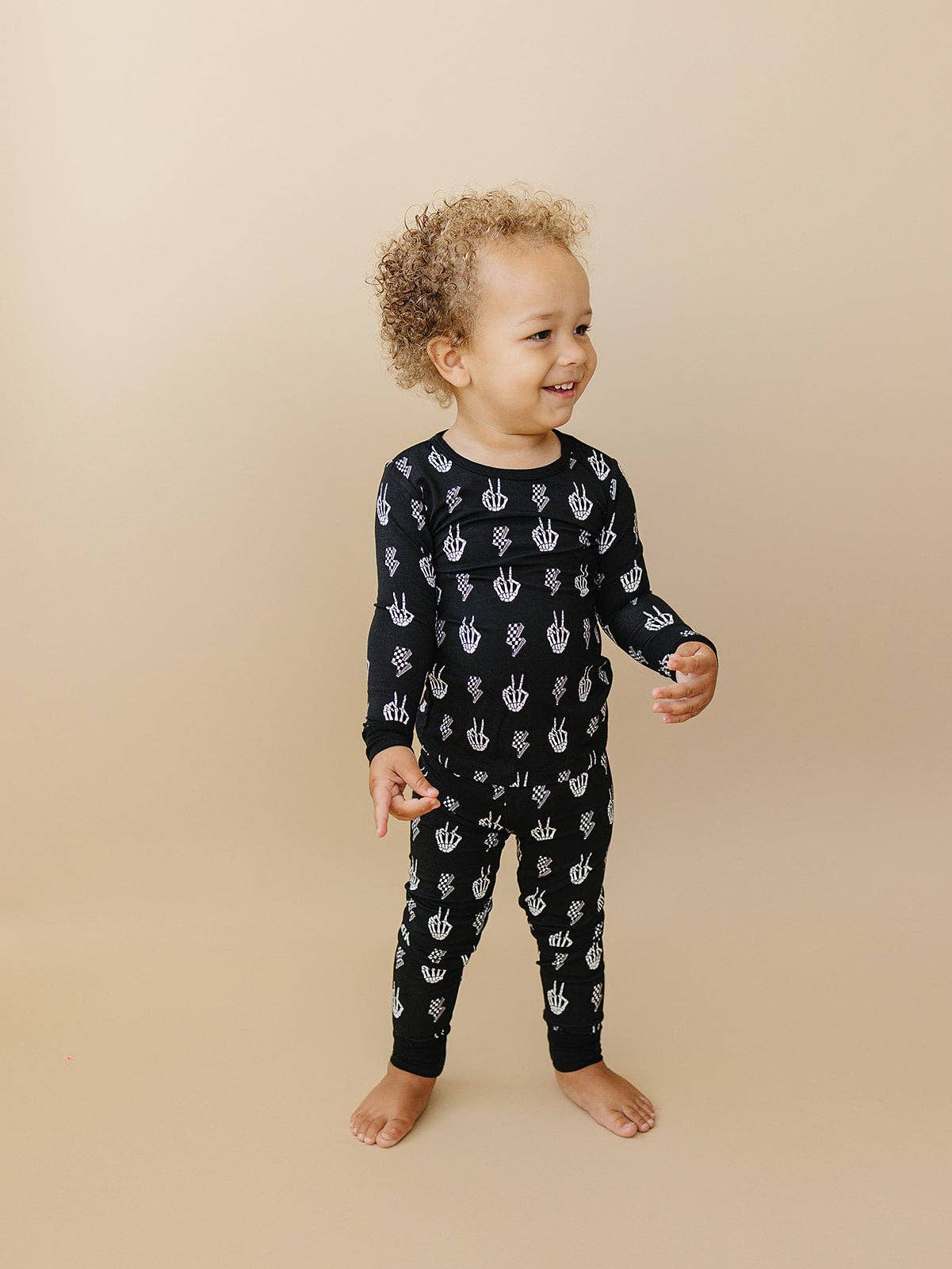 Skelly Vibes Bamboo Toddler & Kids Two Piece Set