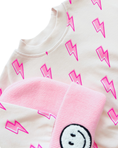 Load image into Gallery viewer, Pink Bolts Jogger Set

