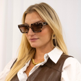 Load image into Gallery viewer, Allie - Women's Polarized Medium Rectangle Sunglasses
