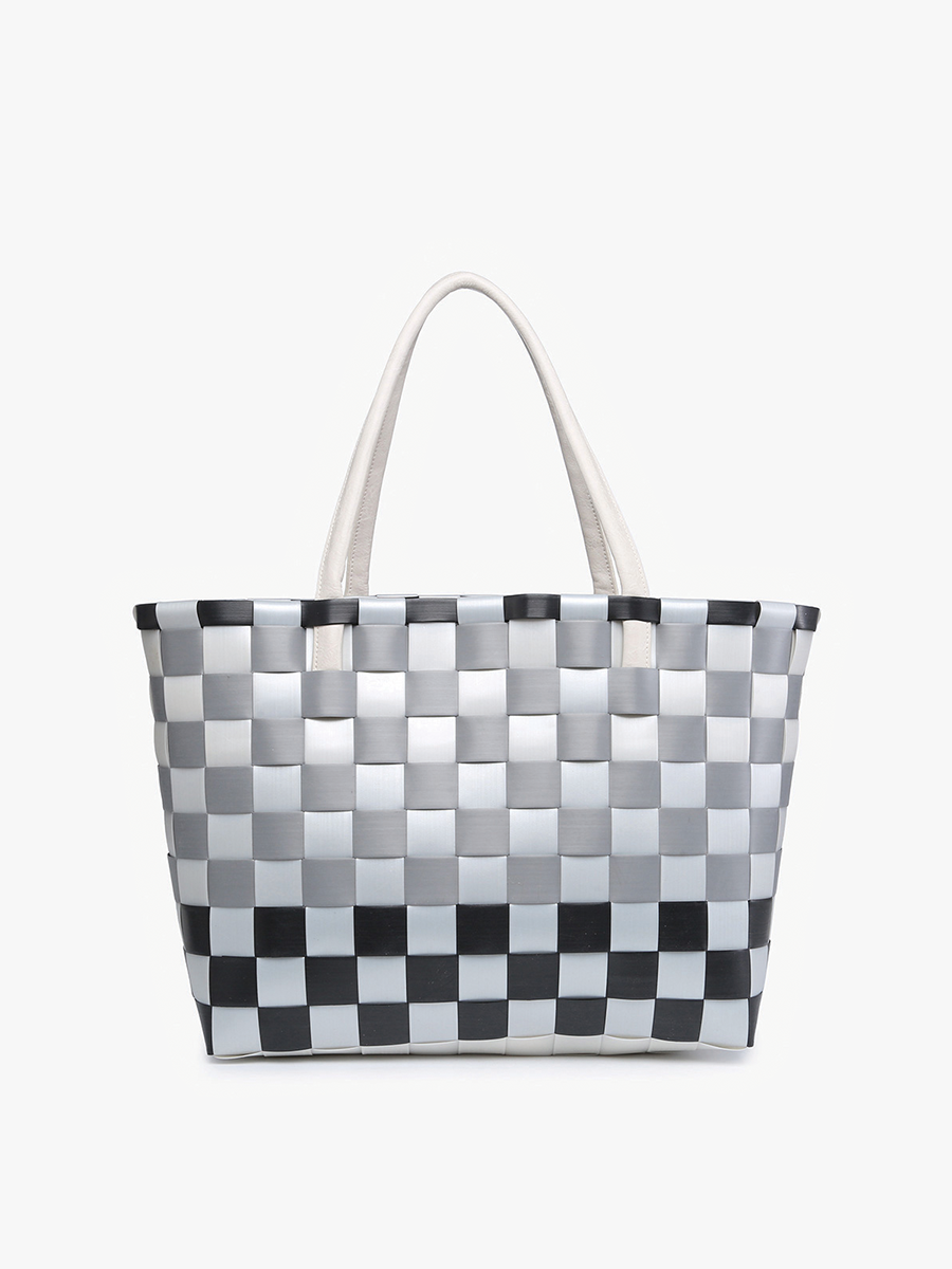 Basketweave Tote