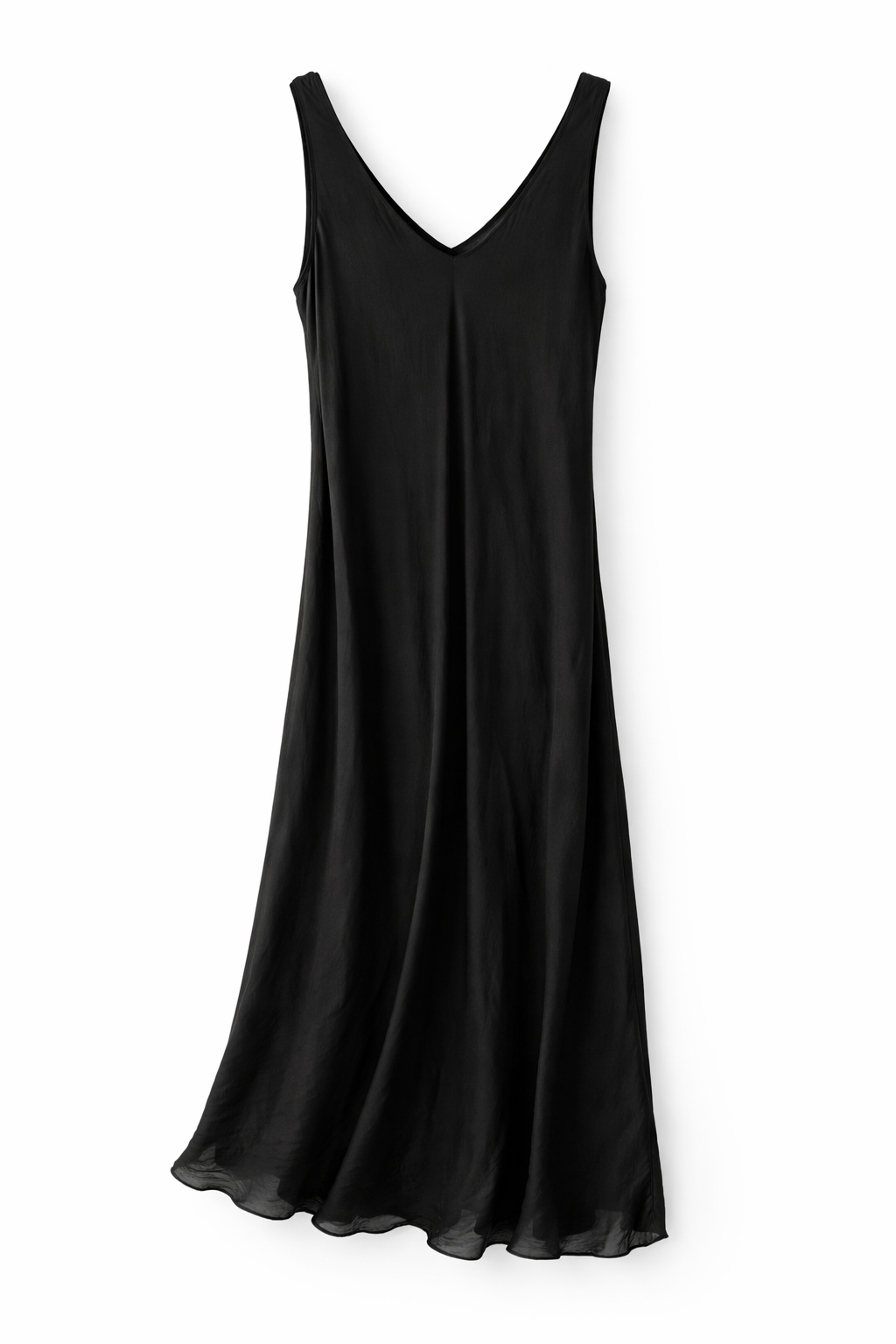 Black Silk Dress