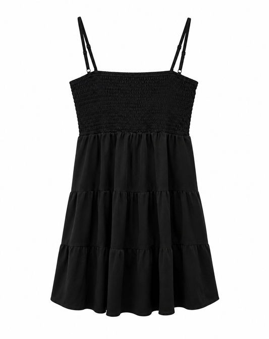 Smocked Mini Dress