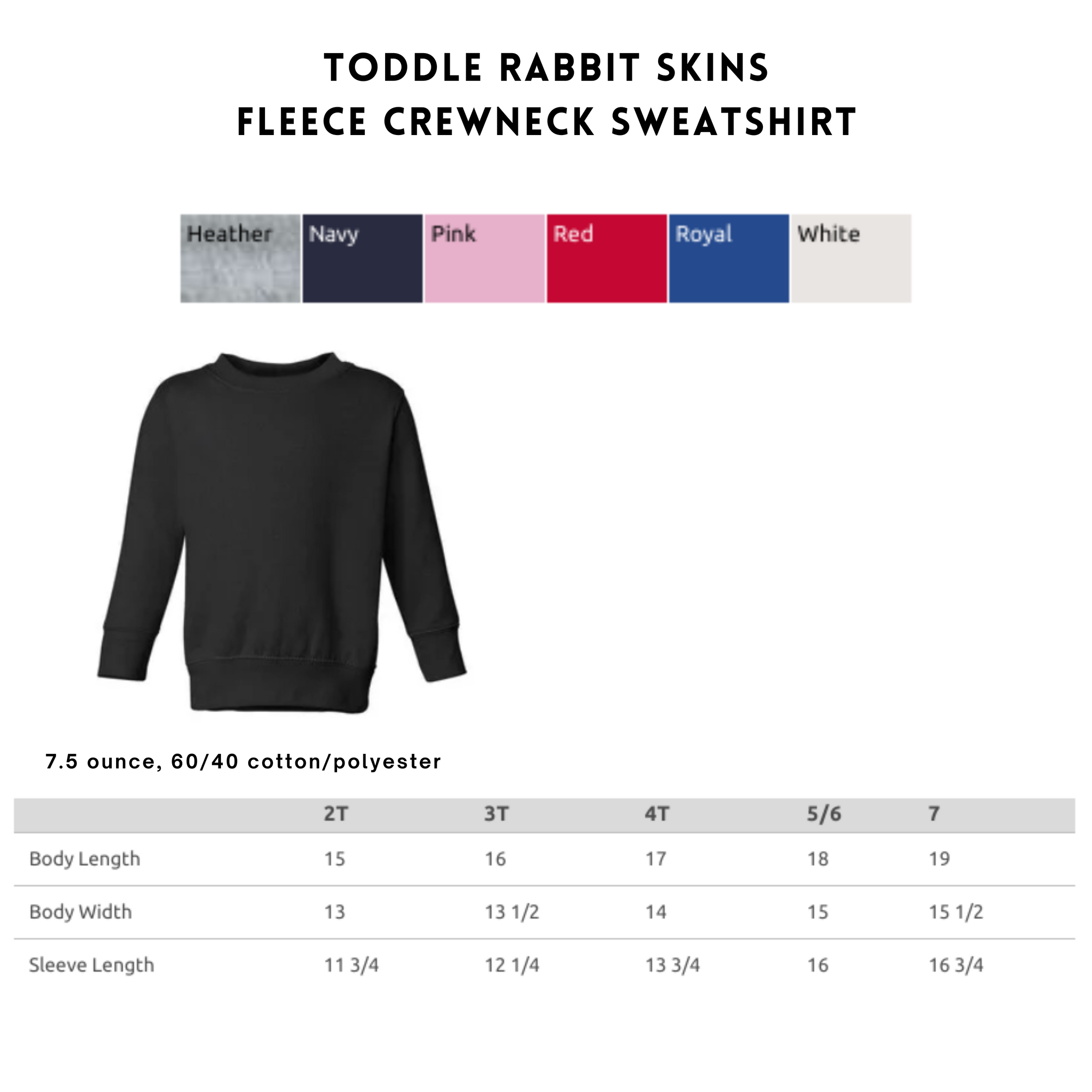 Side Bows Embroidered Crewneck Sweatshirt - Toddler/Youth