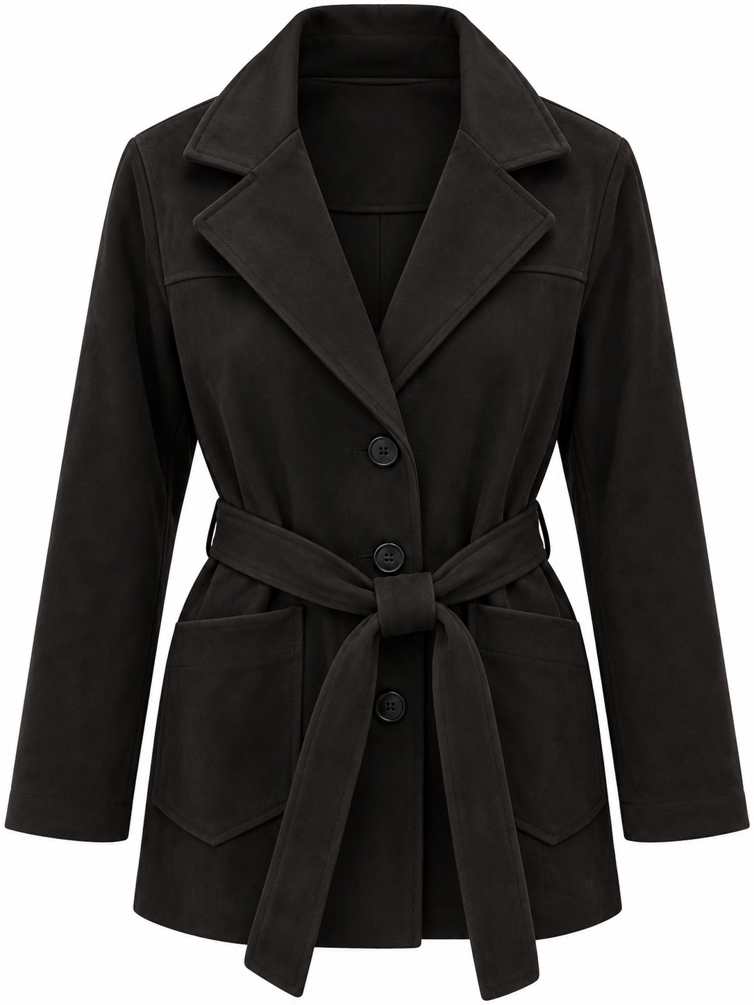 Tailored Belted Jacket