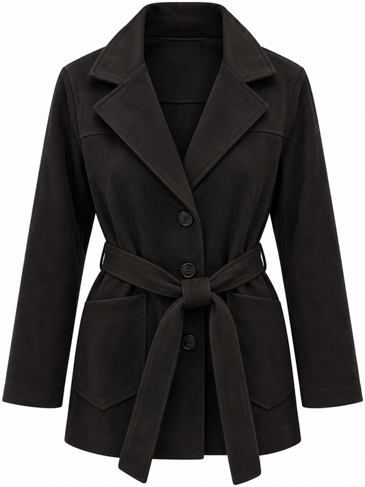 Tailored Belted Jacket