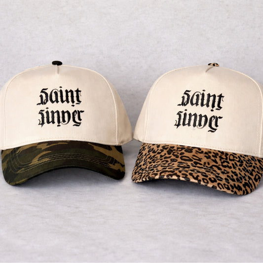 Saint-Sinner Embroidered Hat