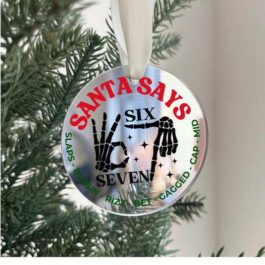 67 - Acrylic Ornament