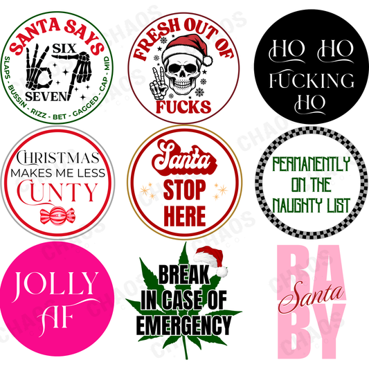 Holiday Stickers/Decals