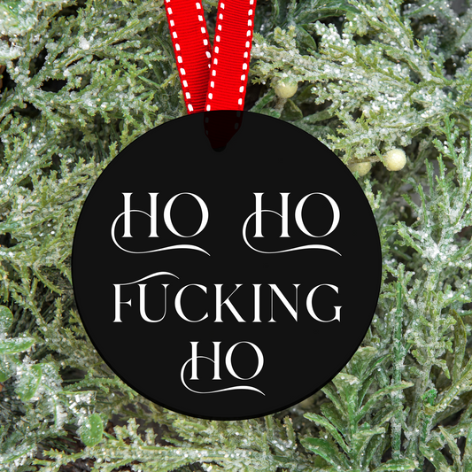 HO HO - Acrylic Ornament