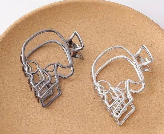Skull Hair Clip