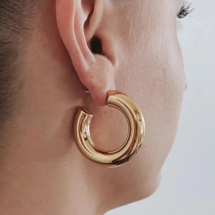 Efa 1.5” Gold Hoops