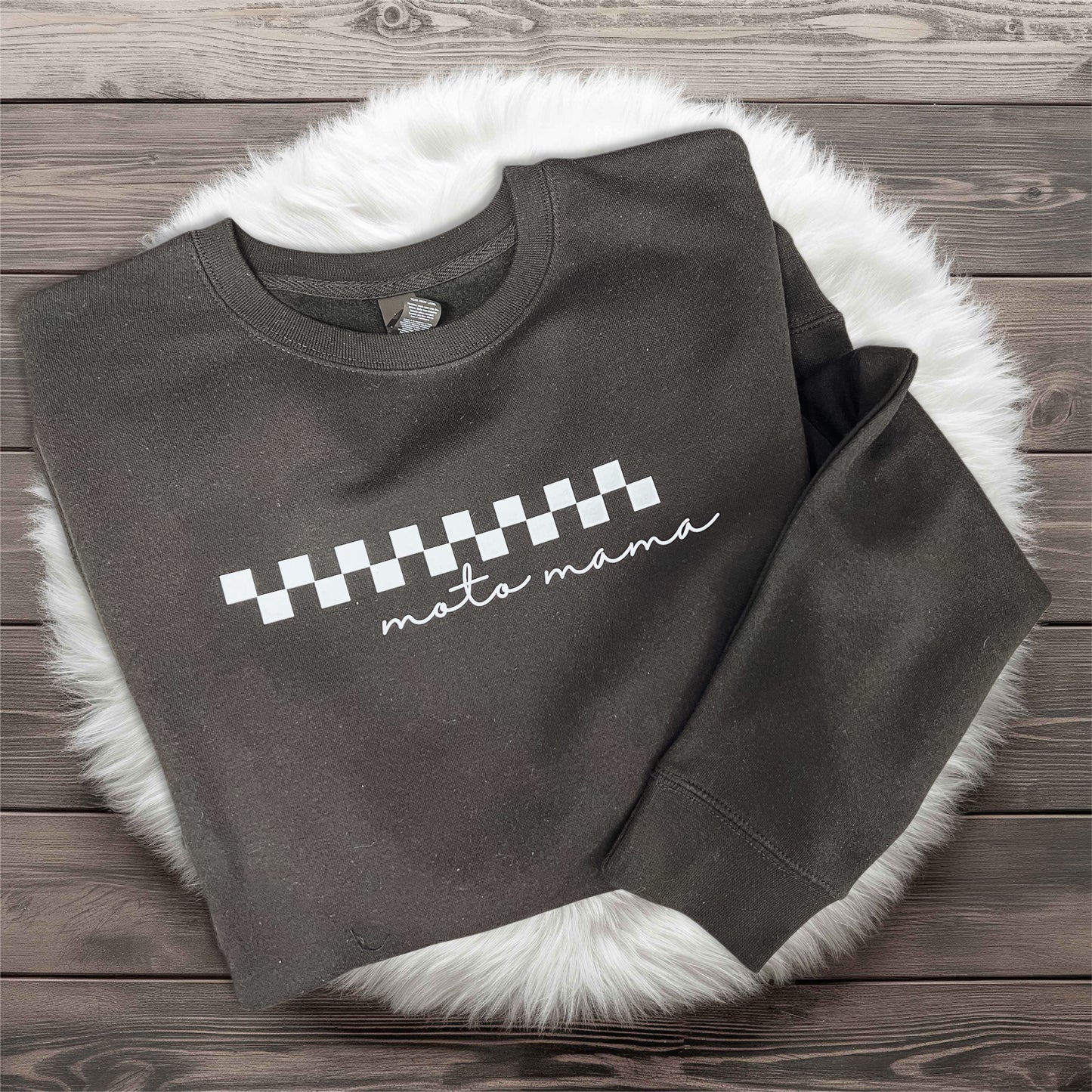 Ready to Race Checkered Hooded Sweatshirt - Adult