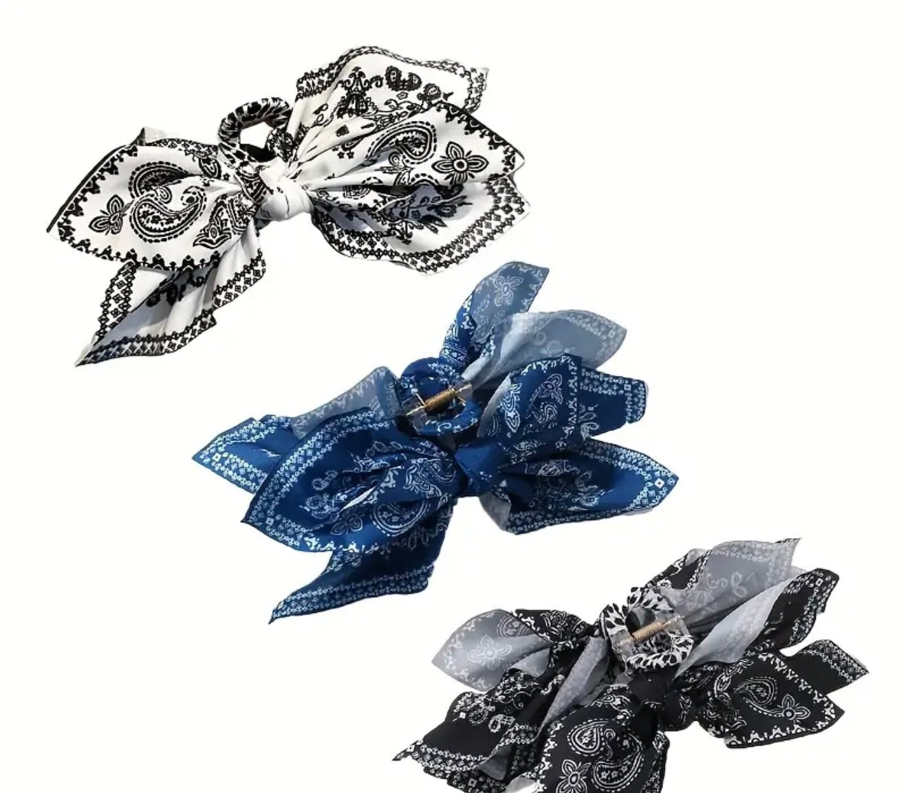 Large Bow Hair Clip
