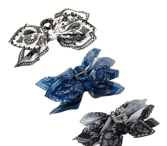 Large Bow Hair Clip