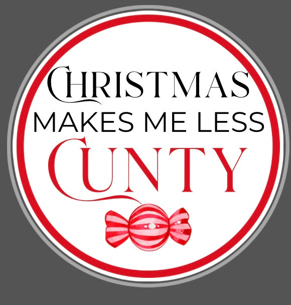 Less Cunty - Acrylic Ornament