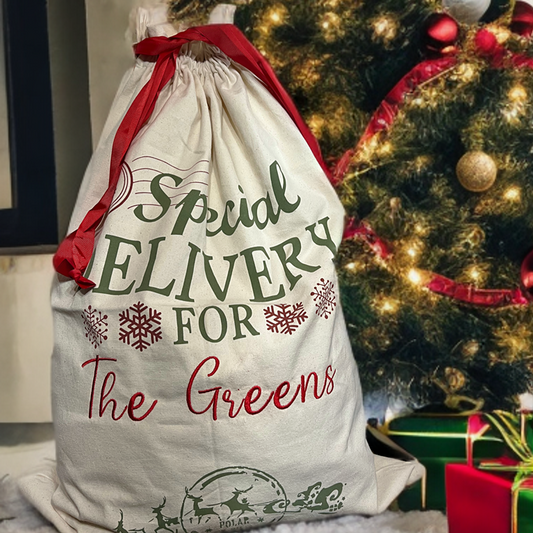 Custom Christmas Gift Bag