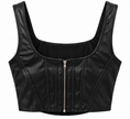Load image into Gallery viewer, Corset Tank Top PU
