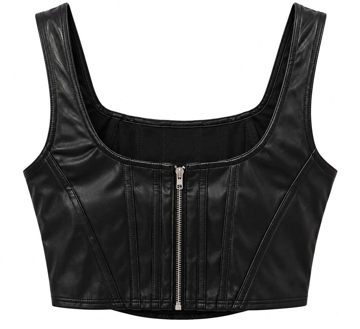 Corset Tank Top PU