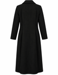 Load image into Gallery viewer, Black Suede Long Jacket
