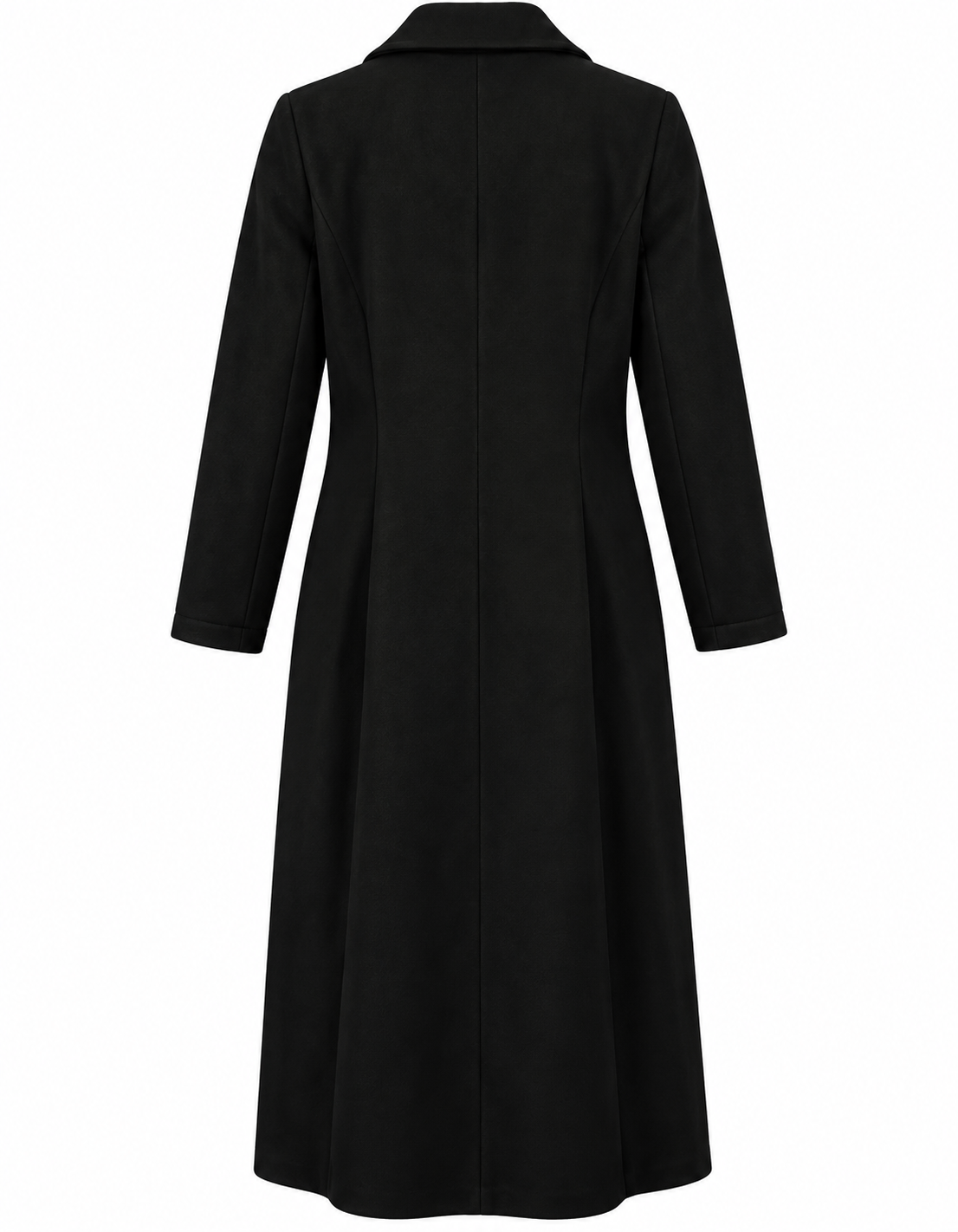 Black Suede Long Jacket