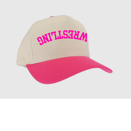 Wrestling Embroidered Hat