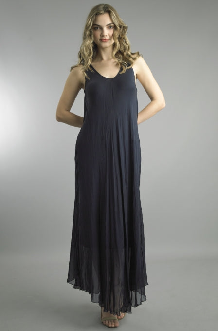 Black Silk Dress