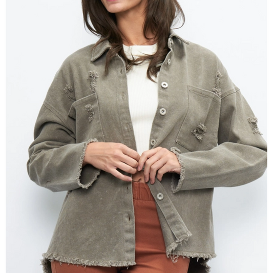 Washed Denim Jacket