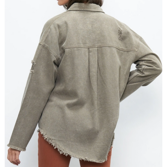 Washed Denim Jacket