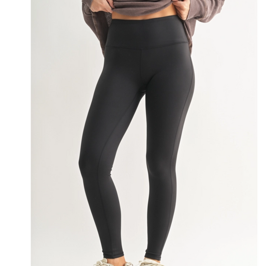 Solid Black Leggings