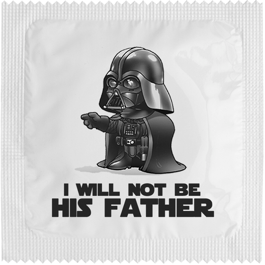Condoms - "Darth-I Will Not Be His Father"