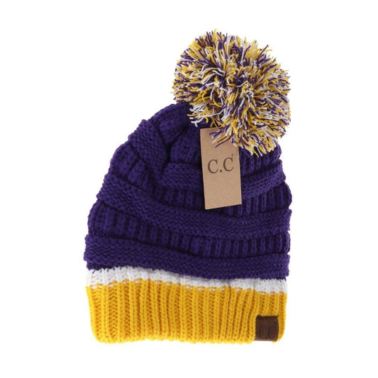 Pro Football Team Colored CC Beanie