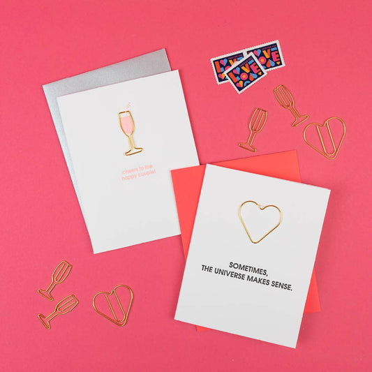 Cards - "Cheers to the Happy Couple"