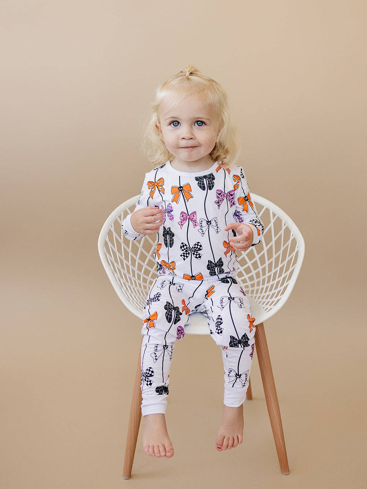 Spooky Bows Two Piece Set